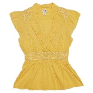 Anthropologie Edme & Esyllte Peplum Blouse…